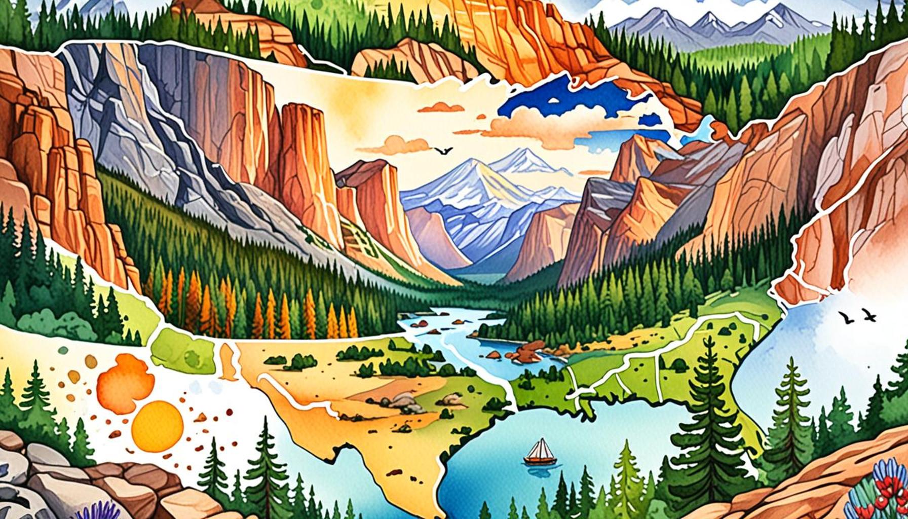 Exploring the Best Adventure Routes in the National Parks of the USA