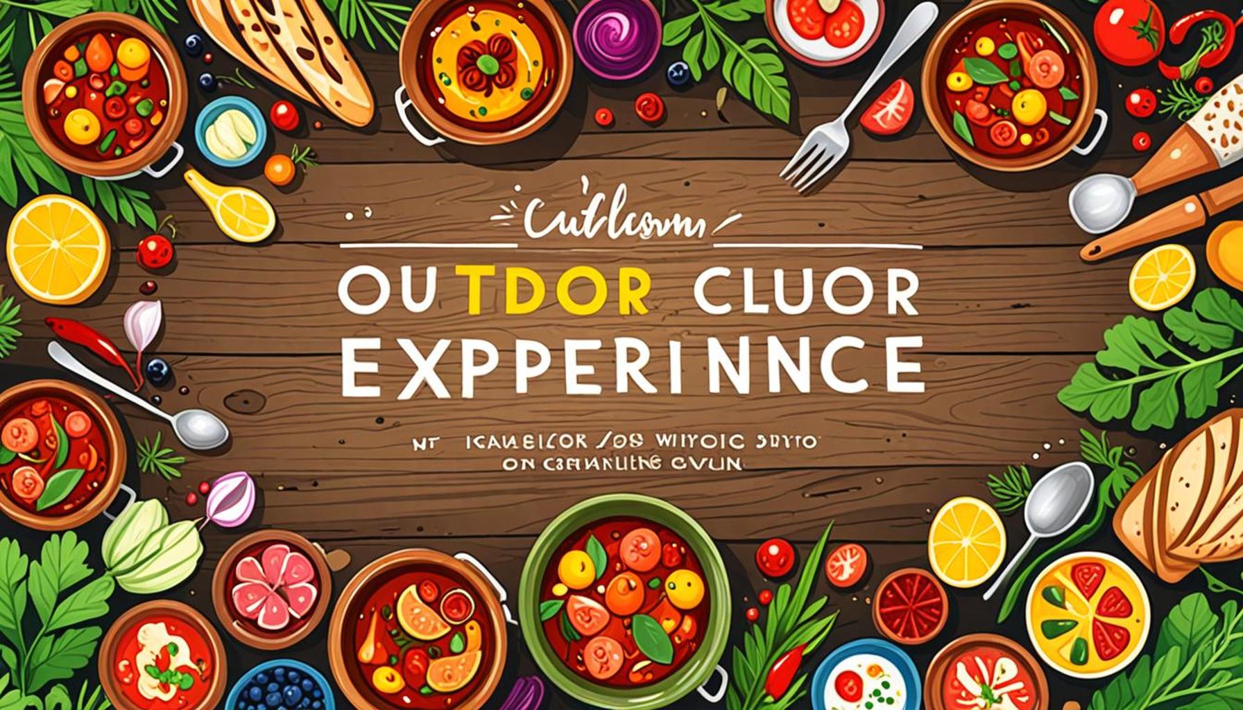 Outdoor Gastronomic Experiences: Itineraries Focused on Local Cuisine in Contact with Nature