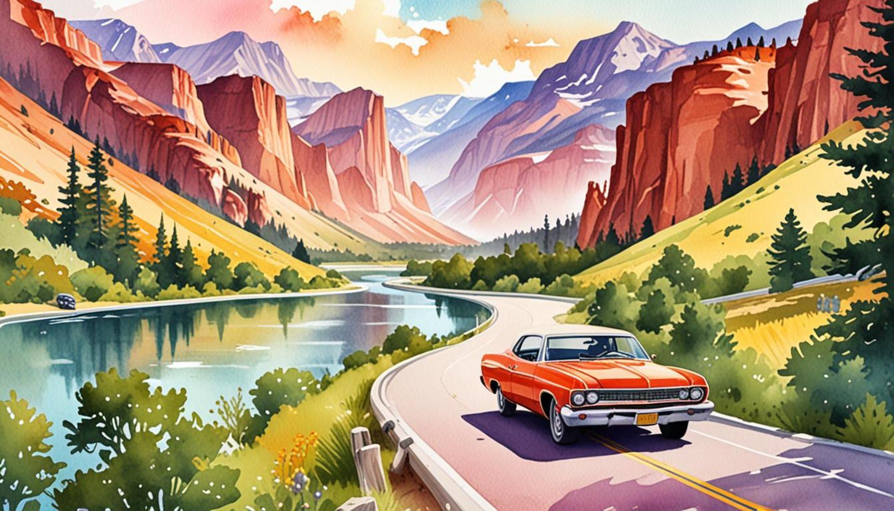 Scenic Routes: Driving Itineraries through Breathtaking Natural Landscapes in the USA