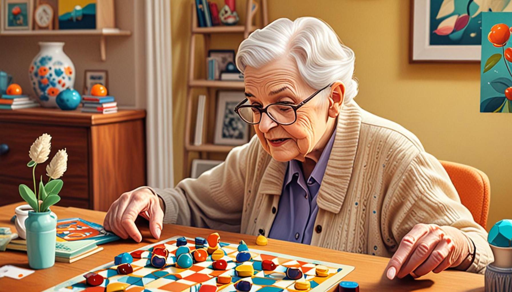 The Cognitive Benefits of Memory Games in Old Age